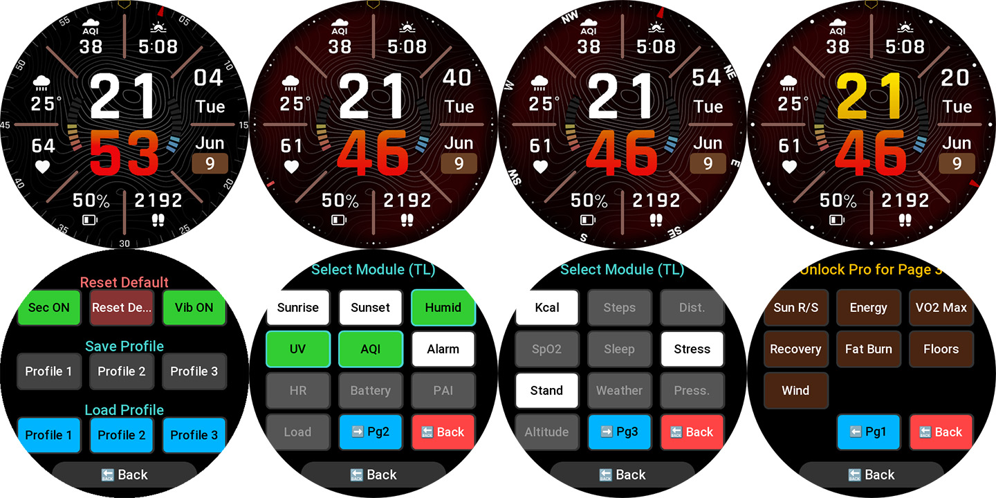 BigRound Watch Face
