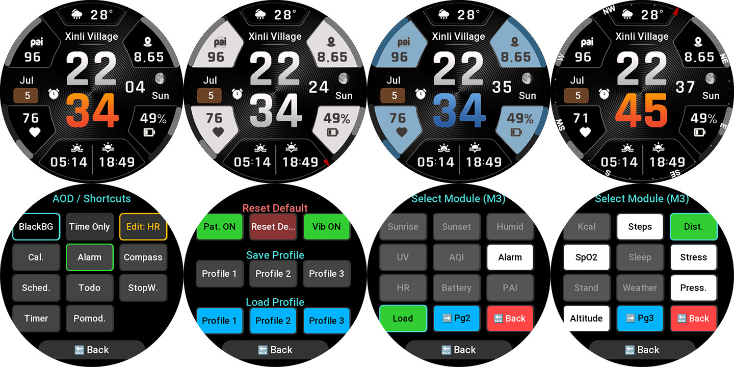 HexDash Watch Face