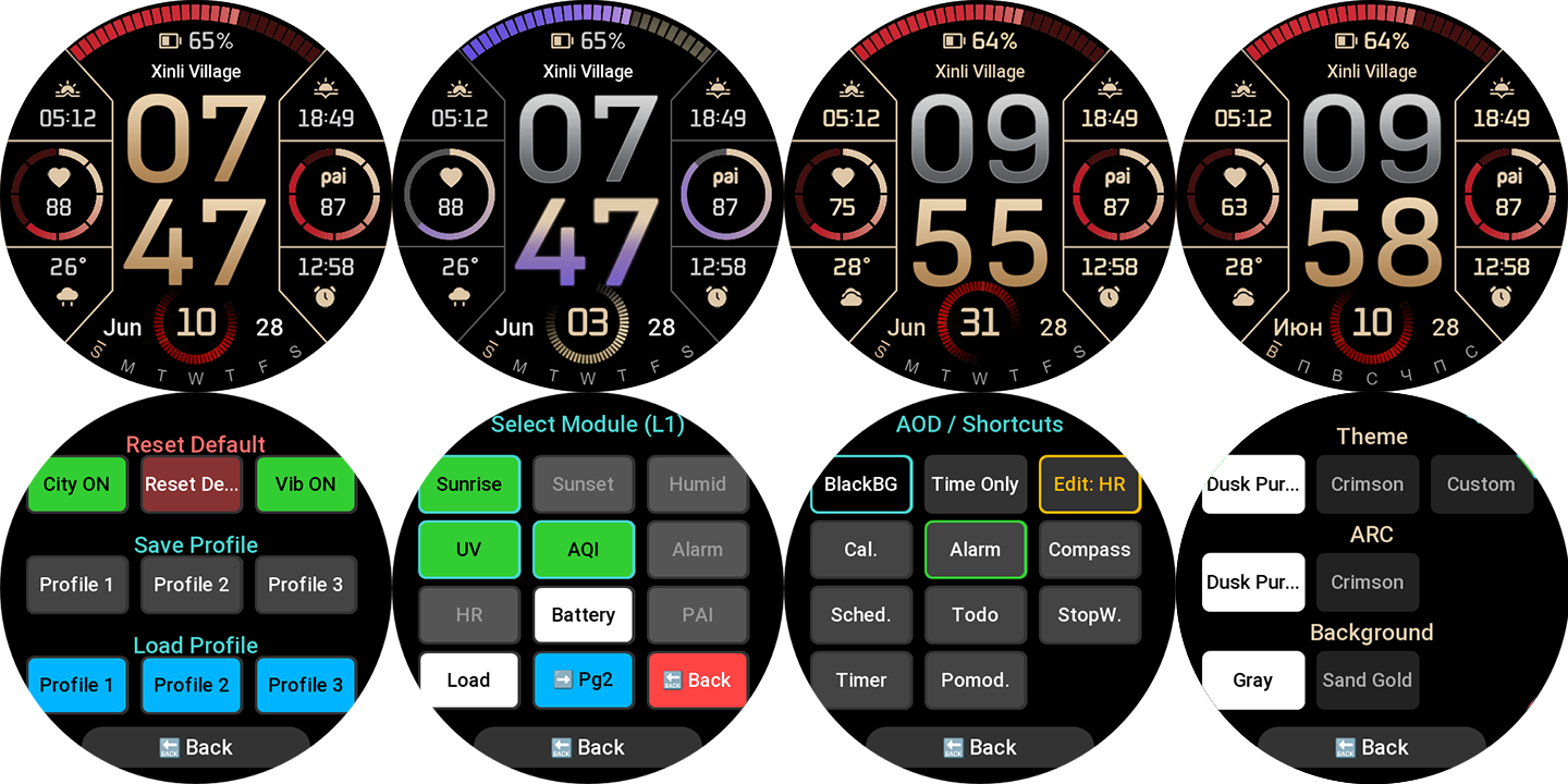 Fenix-Aura Watch Face