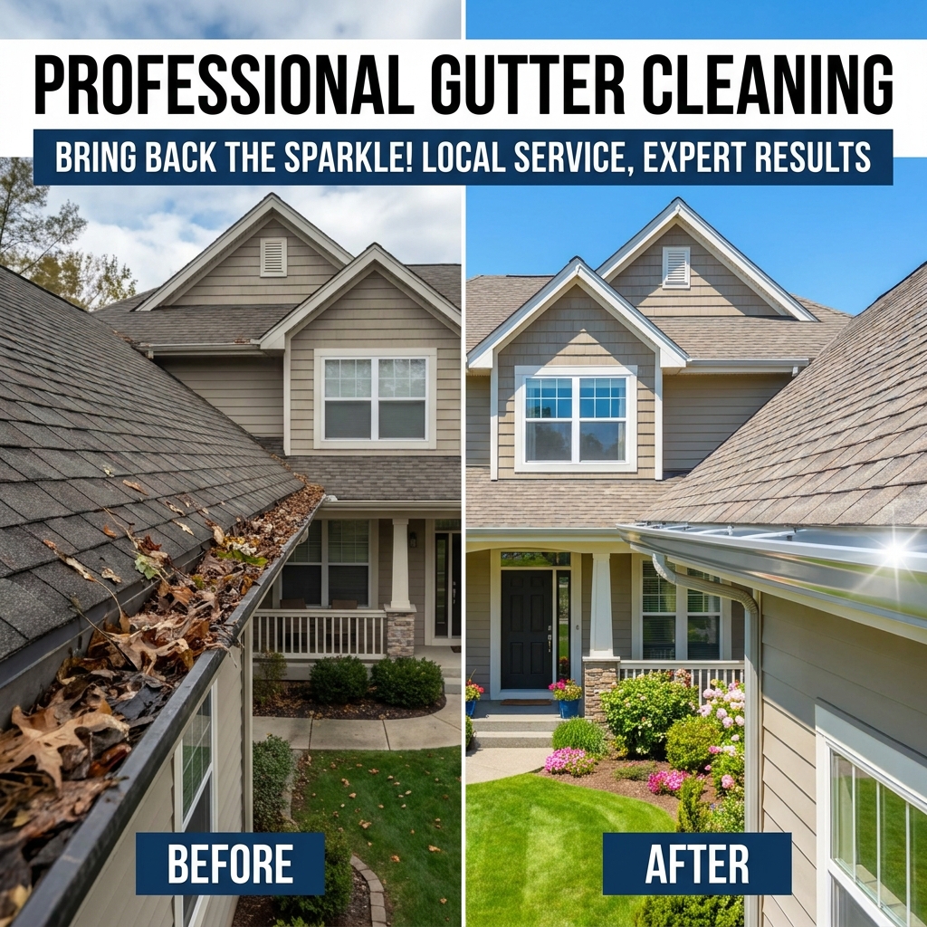 Professional Gutter Cleaning & Maintenance