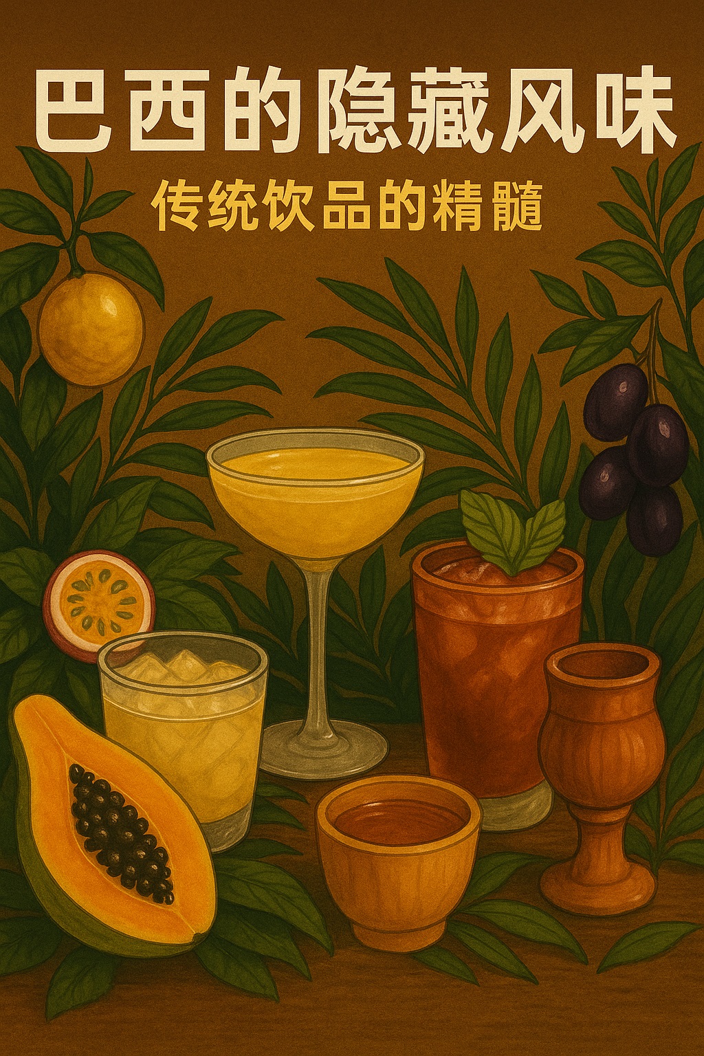 巴西隐秘风味：传统饮品的灵魂