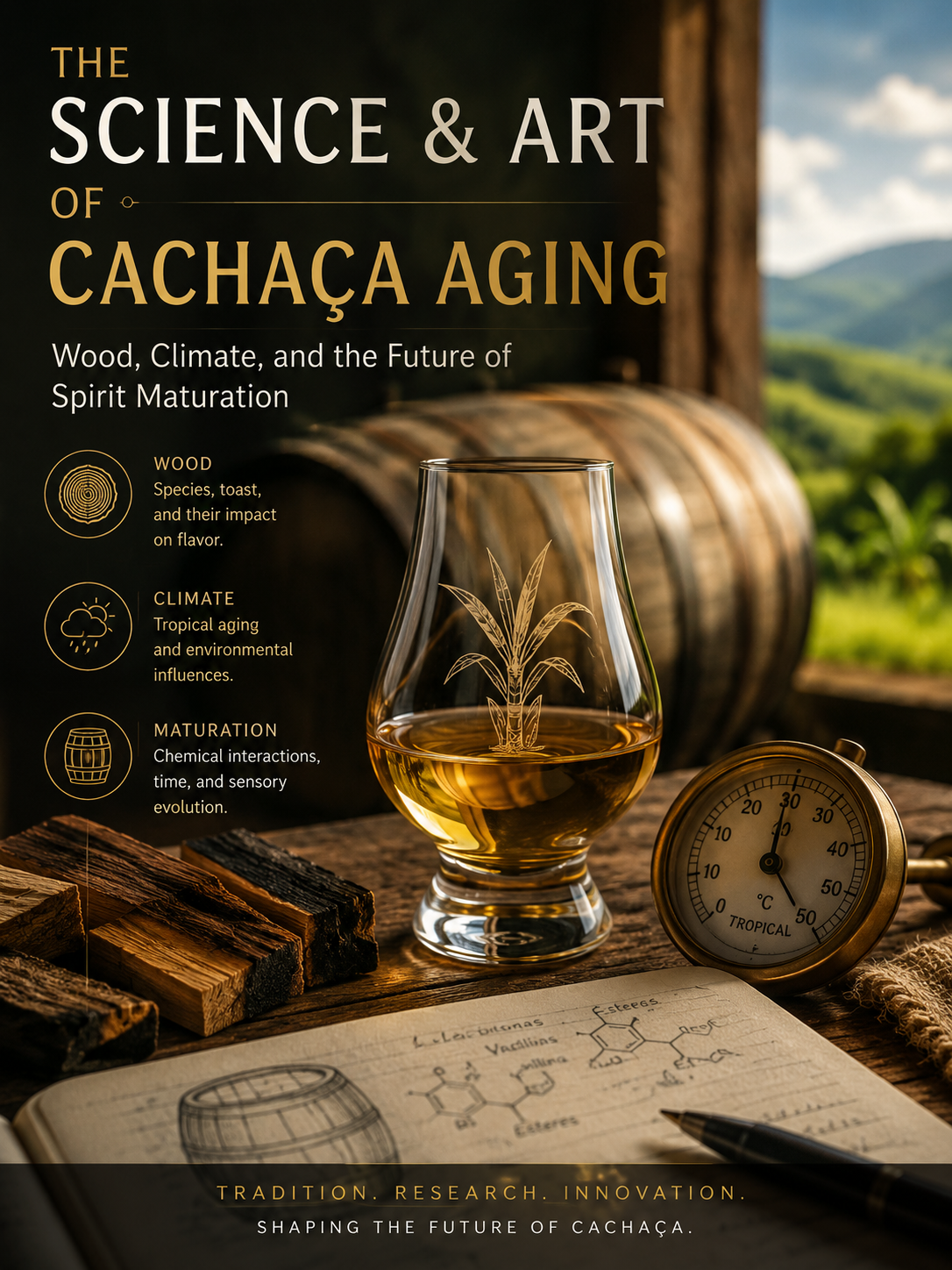The Science & Art of Cachaça Aging