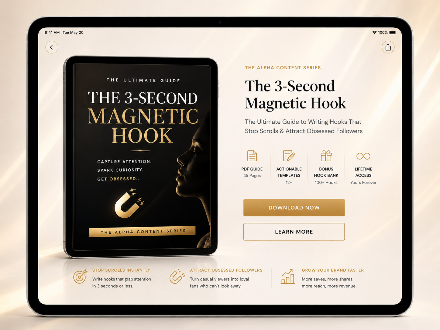THE 3-SECOND MAGNETIC HOOK: The Alpha Content Blueprint