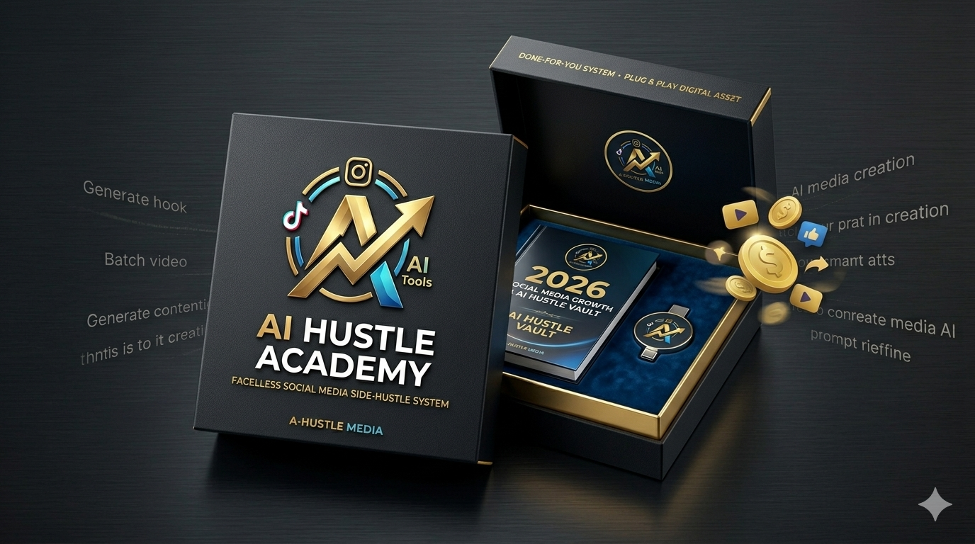 AI Hustle Academy: Faceless Social Media Side-Hustle System