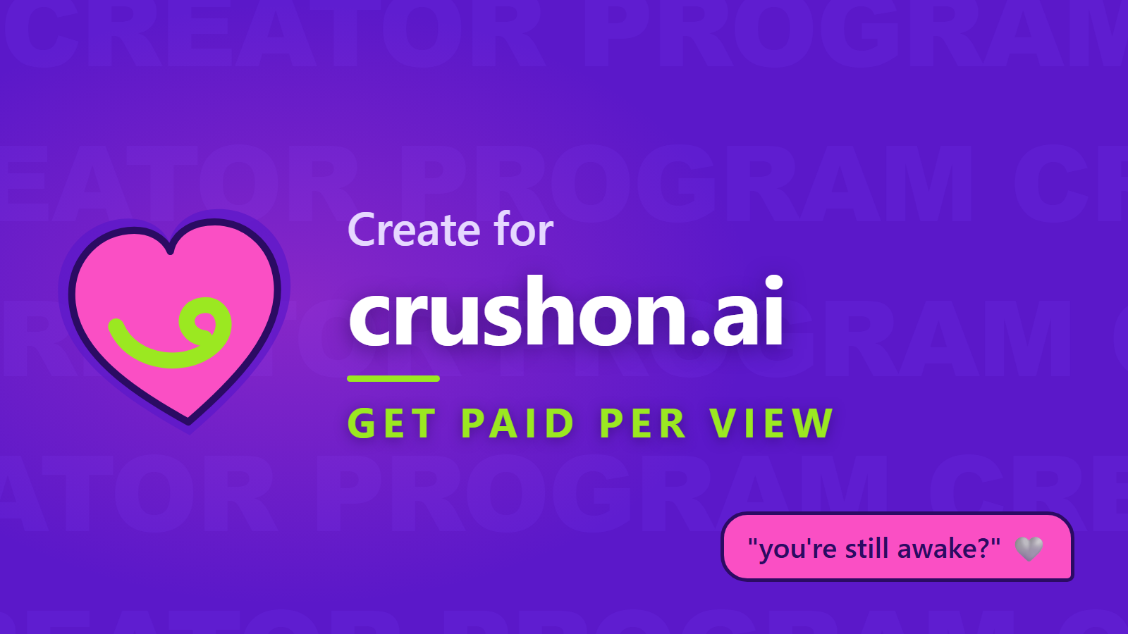 crushon.ai creator hub