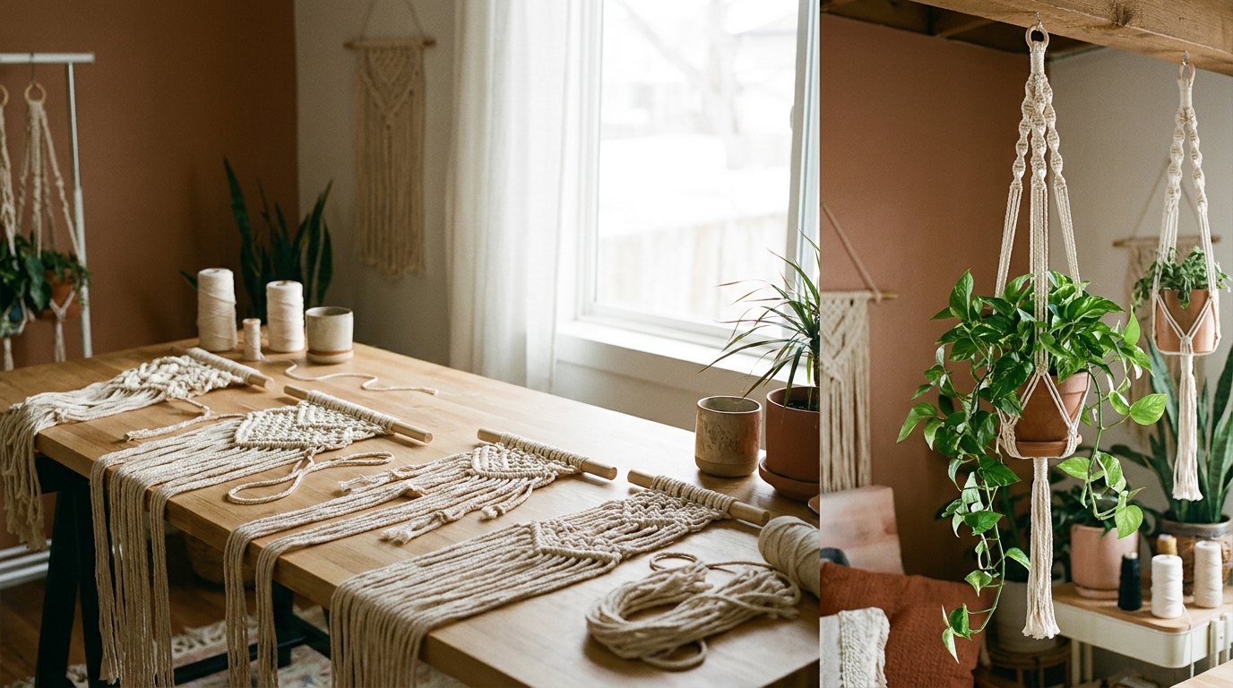 Macrame Plant Hanger Bootcamp