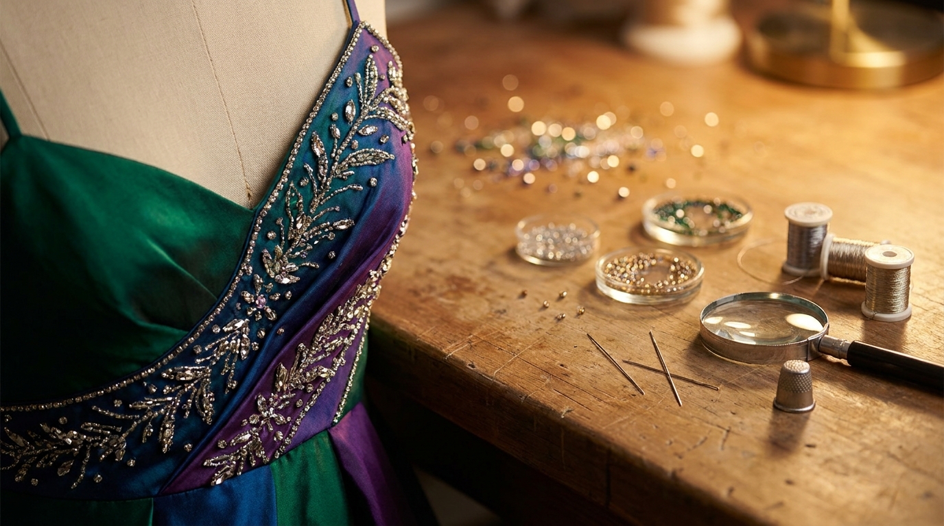 Beaded Bodice Weight Distribution Mastery