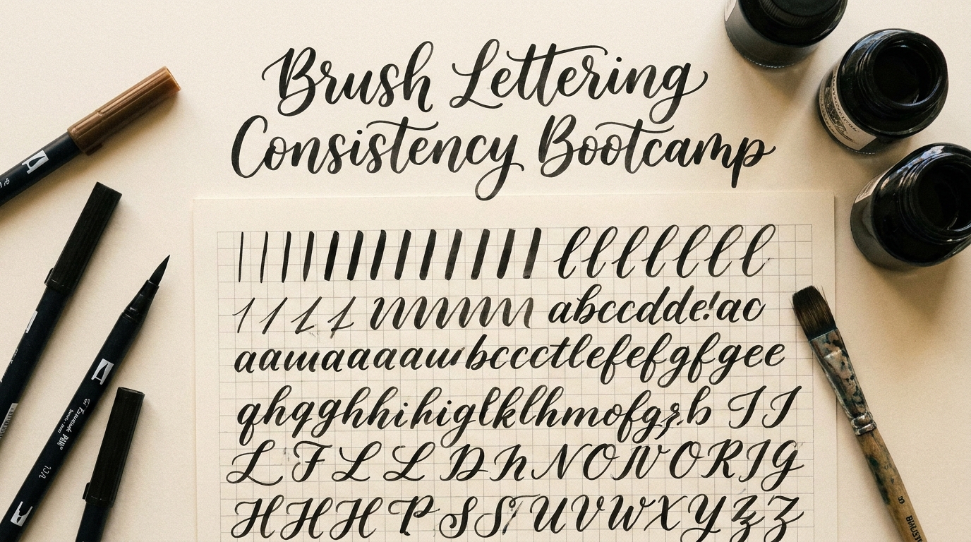 Brush Lettering Bootcamp