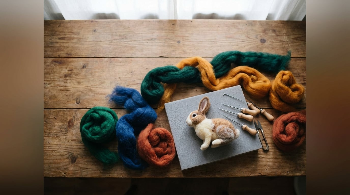 Needle Felting Animal Sculpting Masterclass