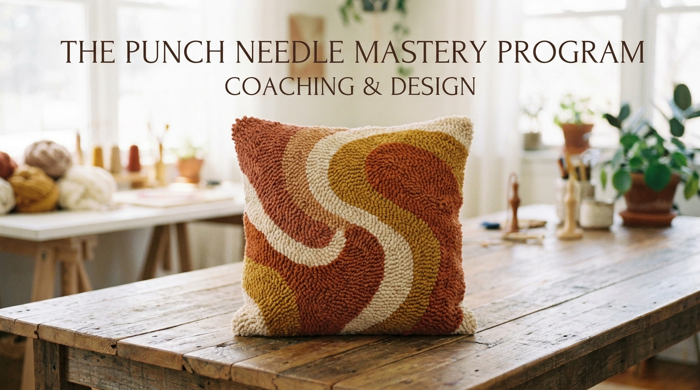 Punch Needle Mastery — Weekly Live Coaching