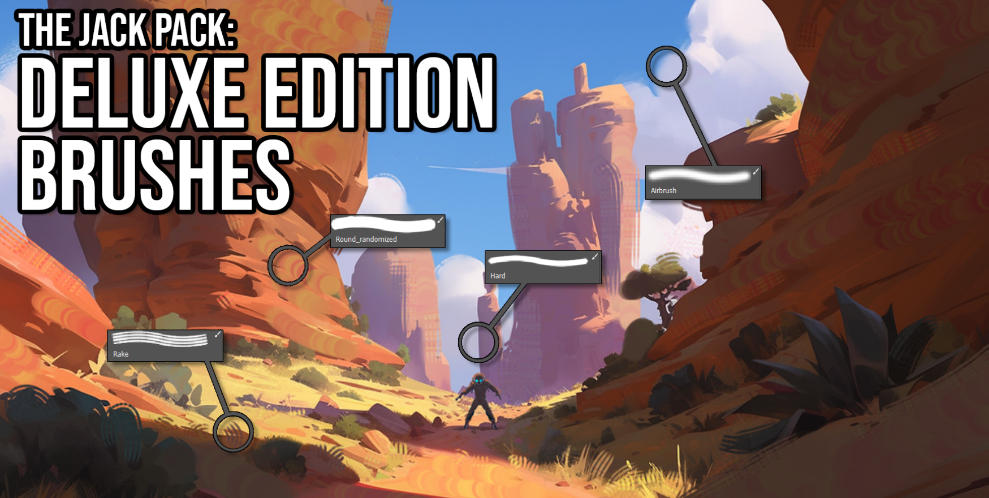 The Jack Pack: Deluxe Edition Brushes