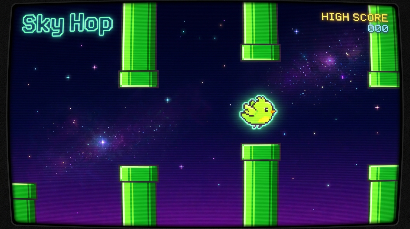 Sky Hop - Arcade Game
