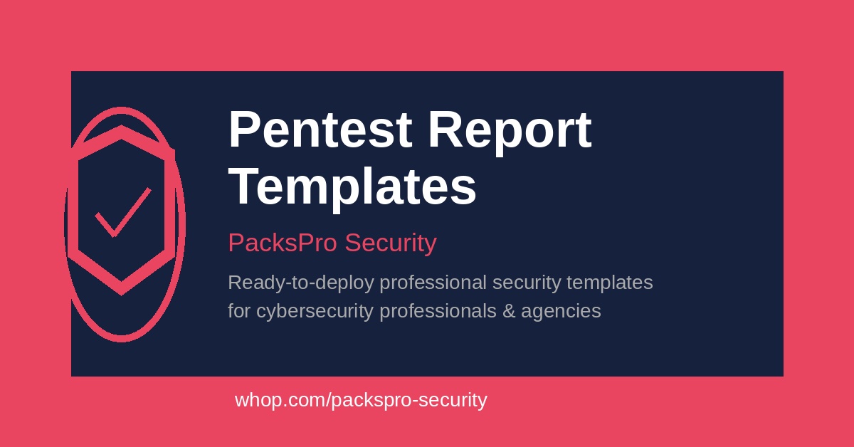Pentest Report Templates