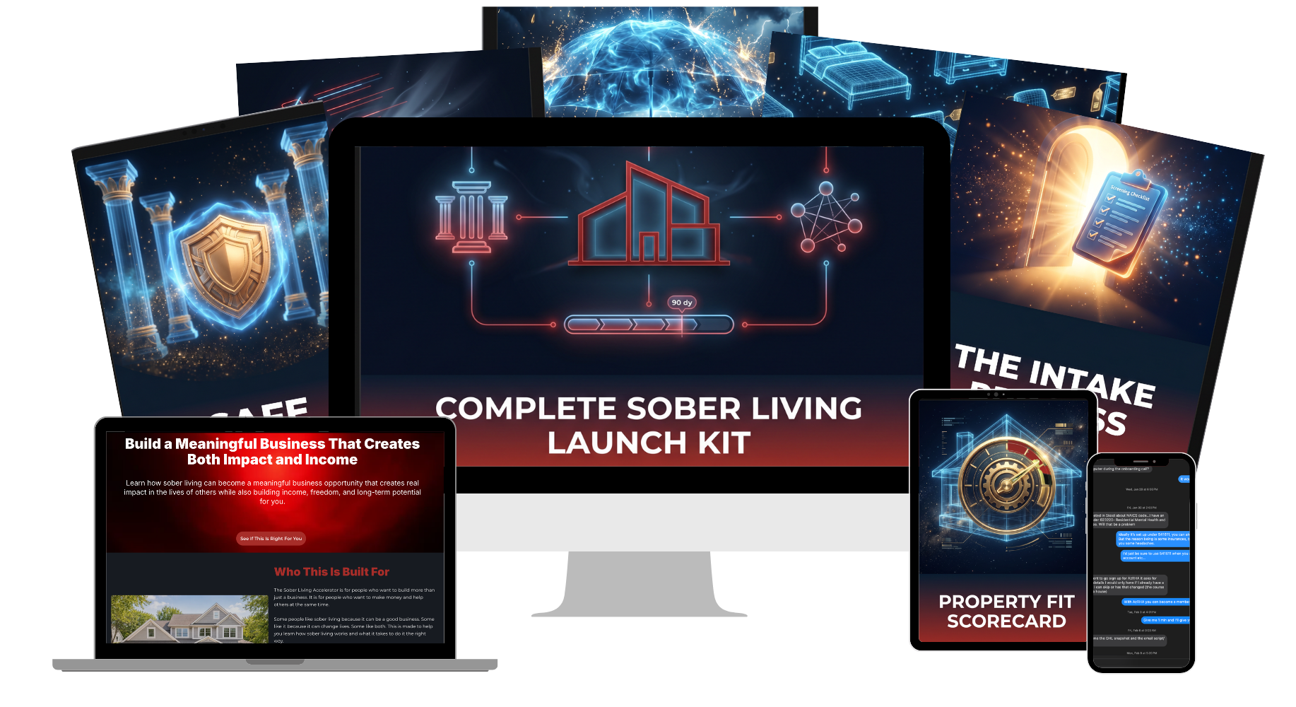 Sober Living Launch Kit + Forms & Policies