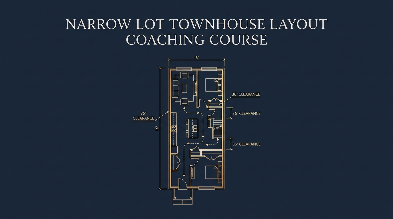 Narrow Lot Layout Mastery