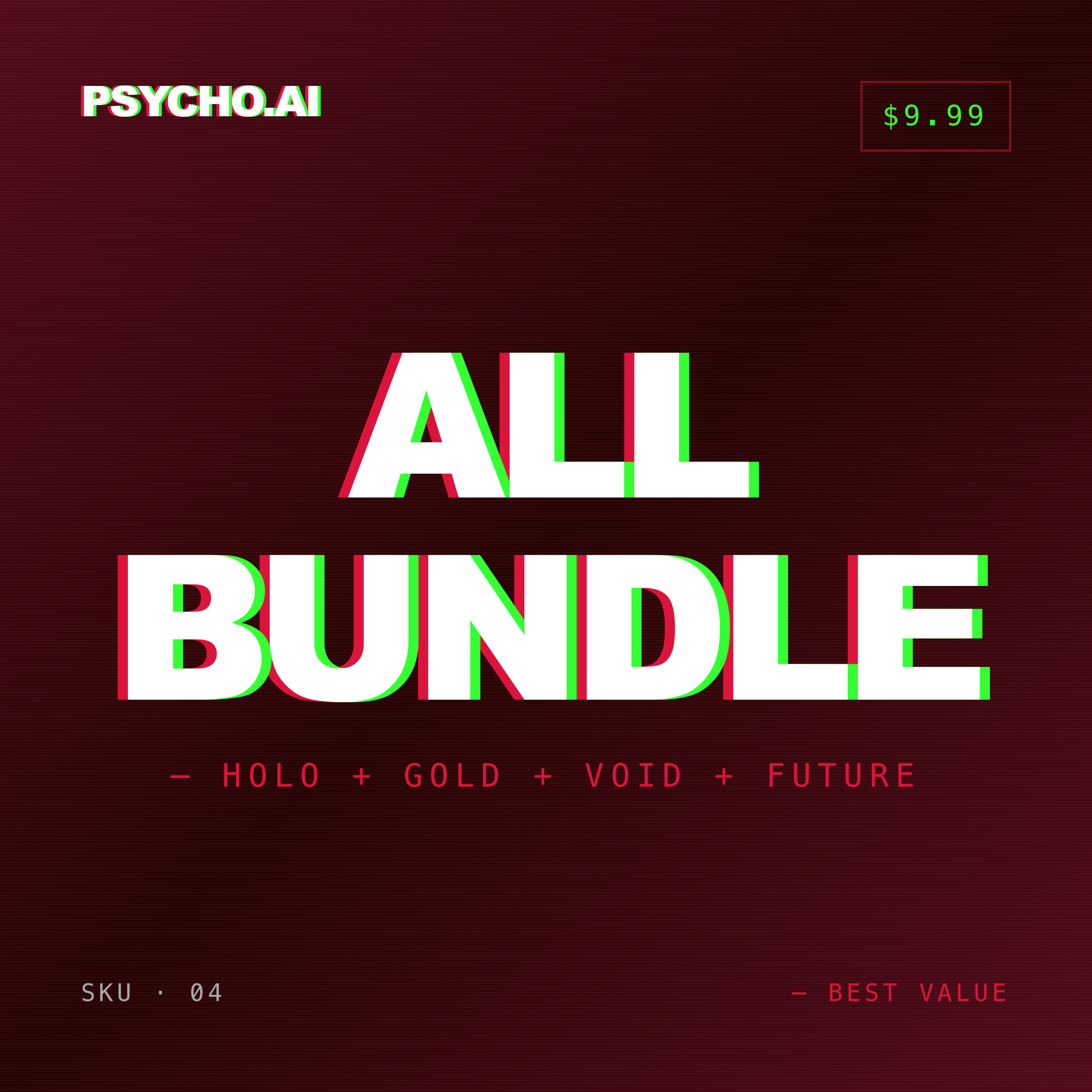 Psycho.AI — All Cosmetics Bundle