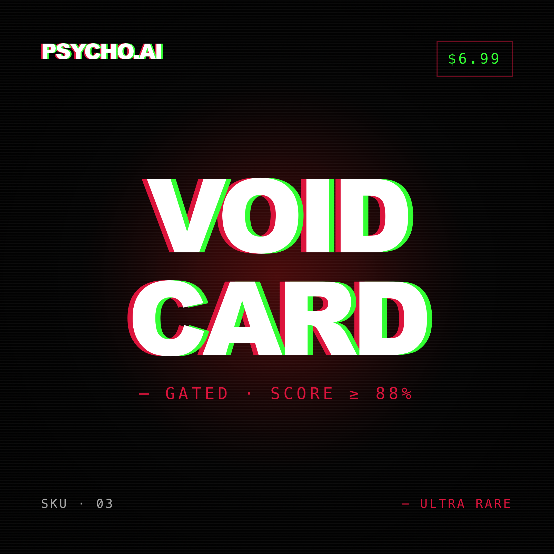 Psycho.AI — Void Card
