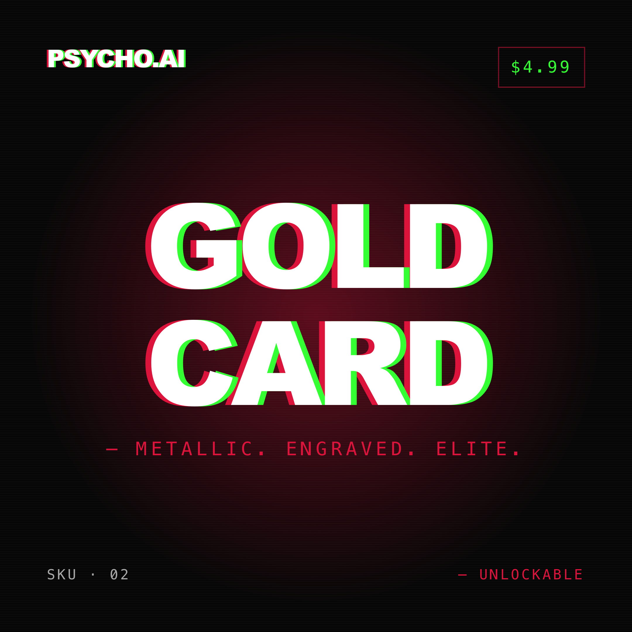 Psycho.AI — Gold Card