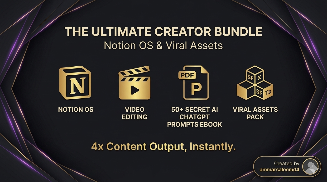 The Ultimate Creator OS & Viral Assets Bundle