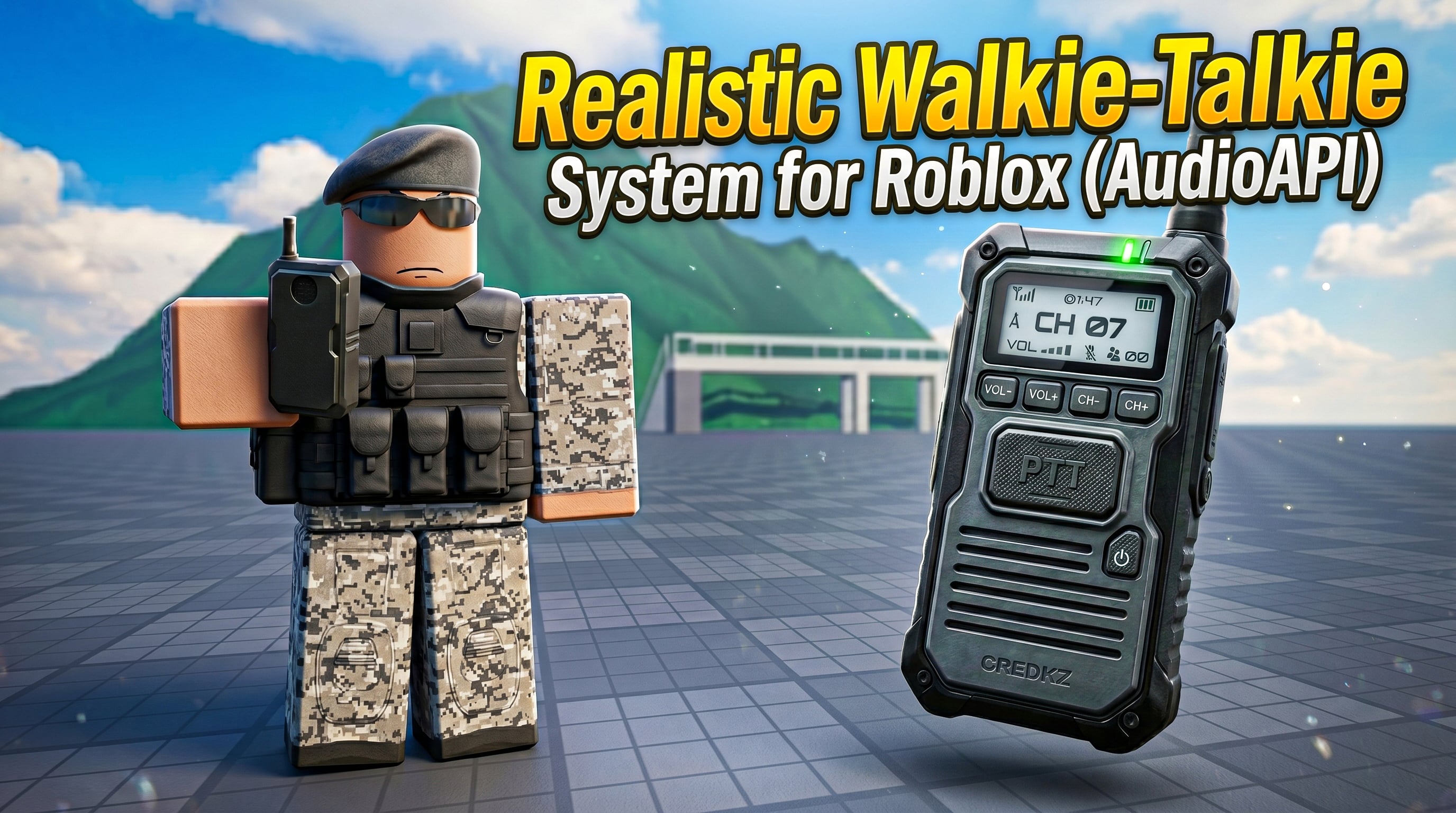 Advanced Tactical Walkie-Talkie System for Roblox