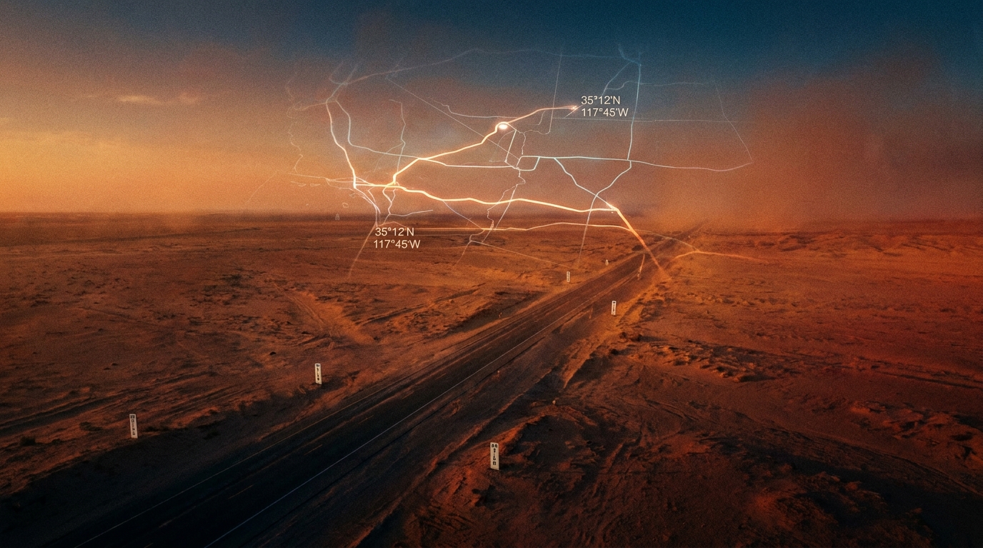 Desert Highway Route Map Mastery