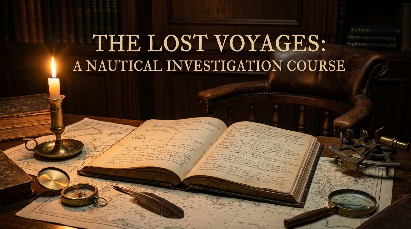 Mary Celeste Logbook & Cargo Manifest Masterclass