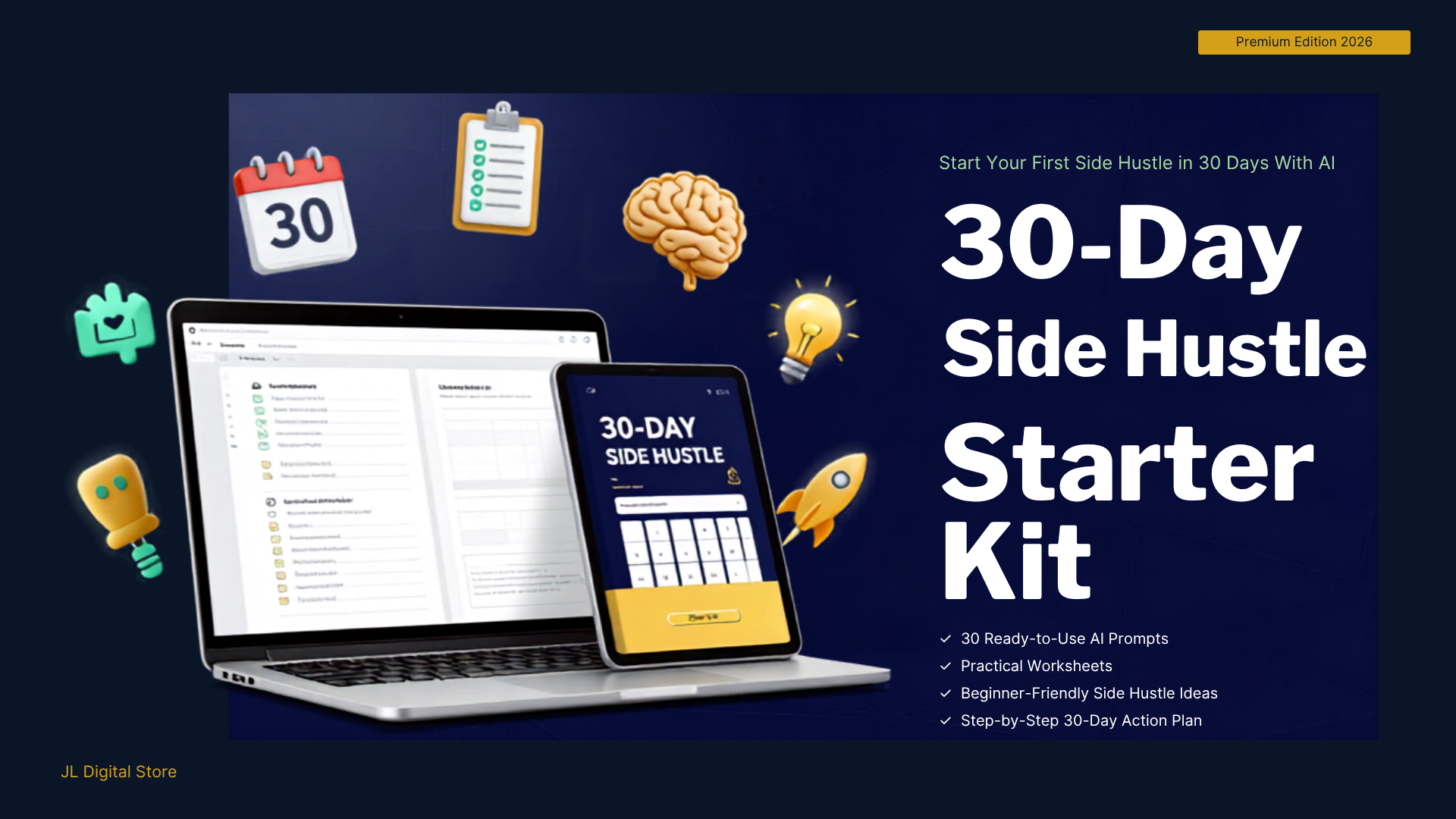 30-Day Side Hustle Starter Kit