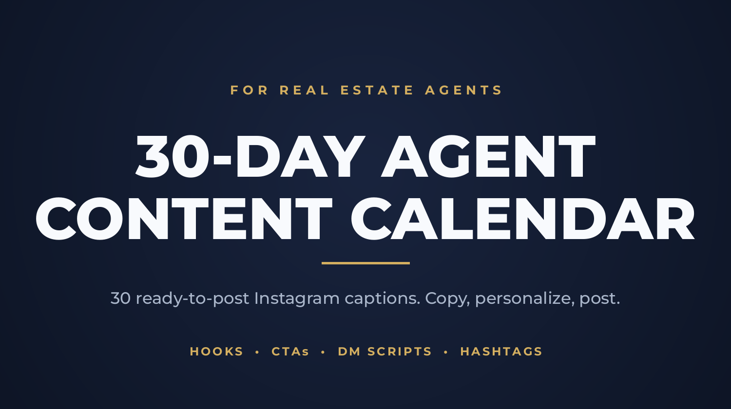 Agent Content Calendar 
