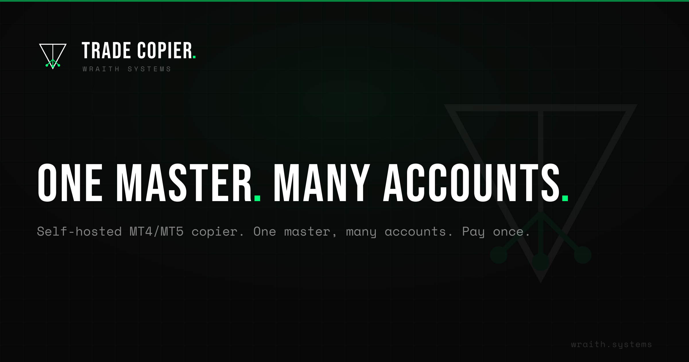 Wraith Trade Copier Solo