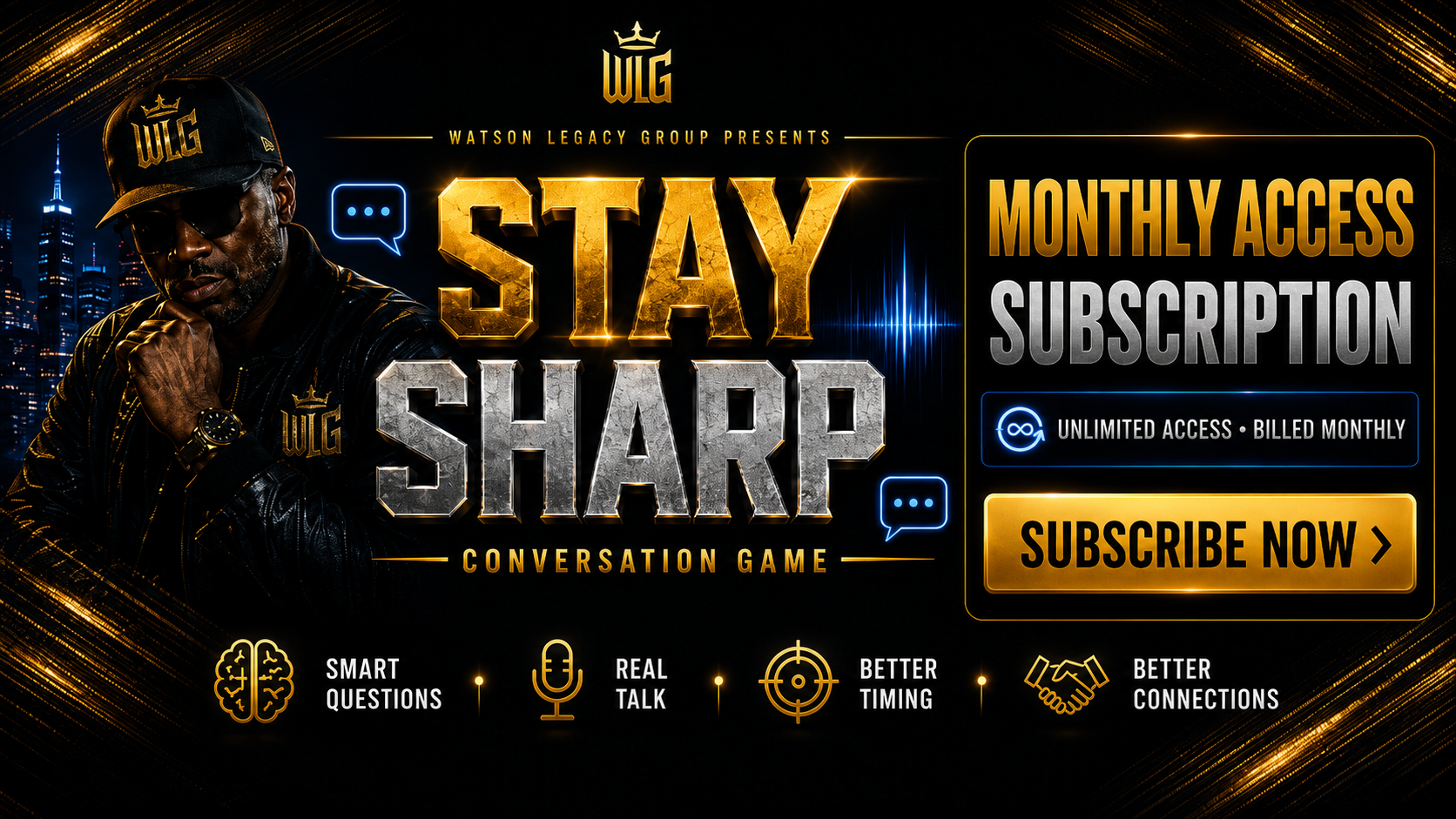 Stay Sharp — Monthly Access