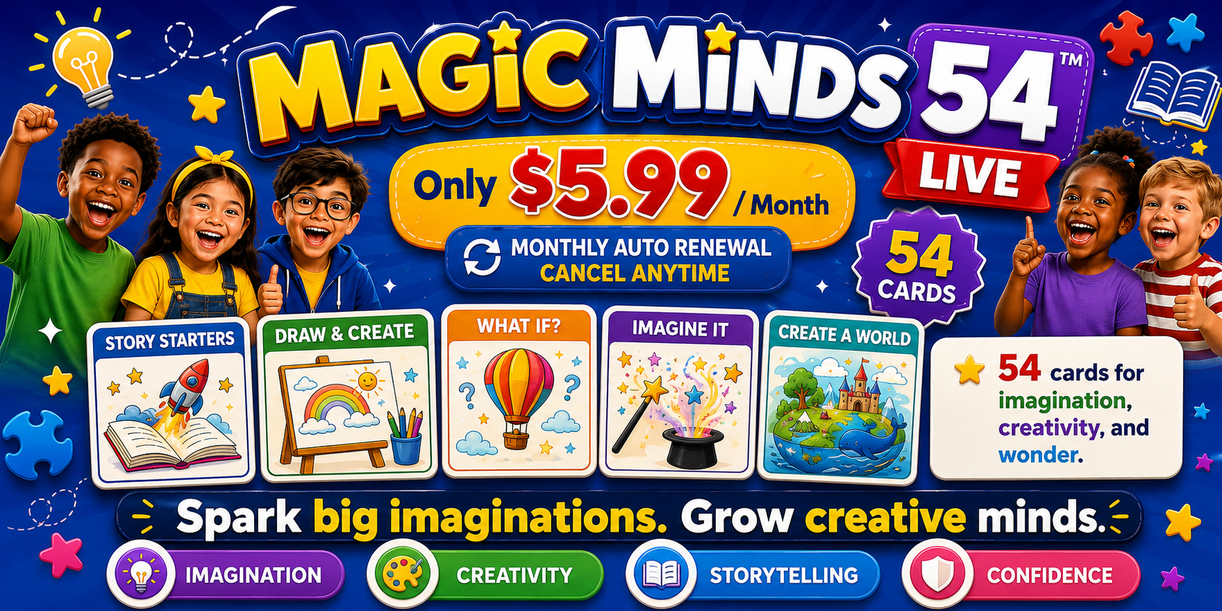  MAGIC MINDS 54™ LIVE 