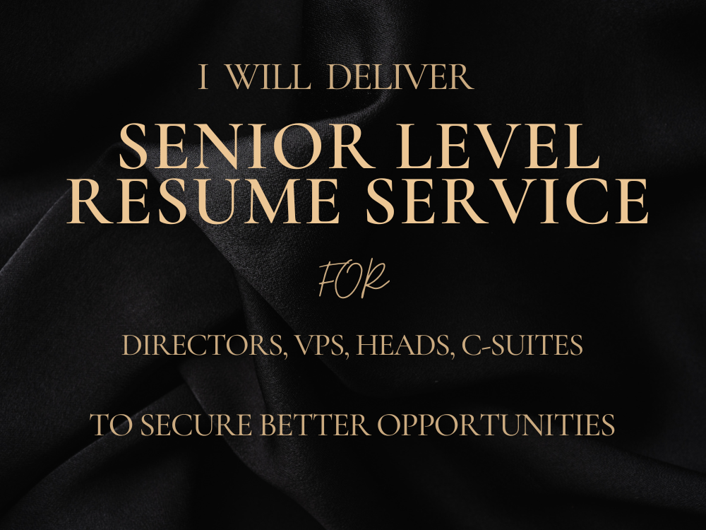 Executive Acceleration Resume Package