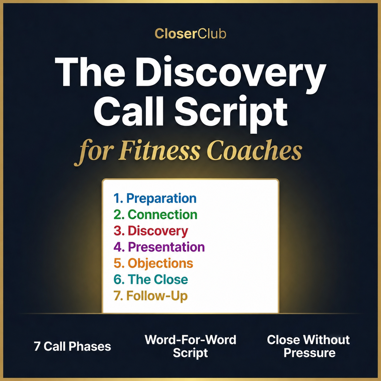 The Discovery Call Script for Fitness Coaches
