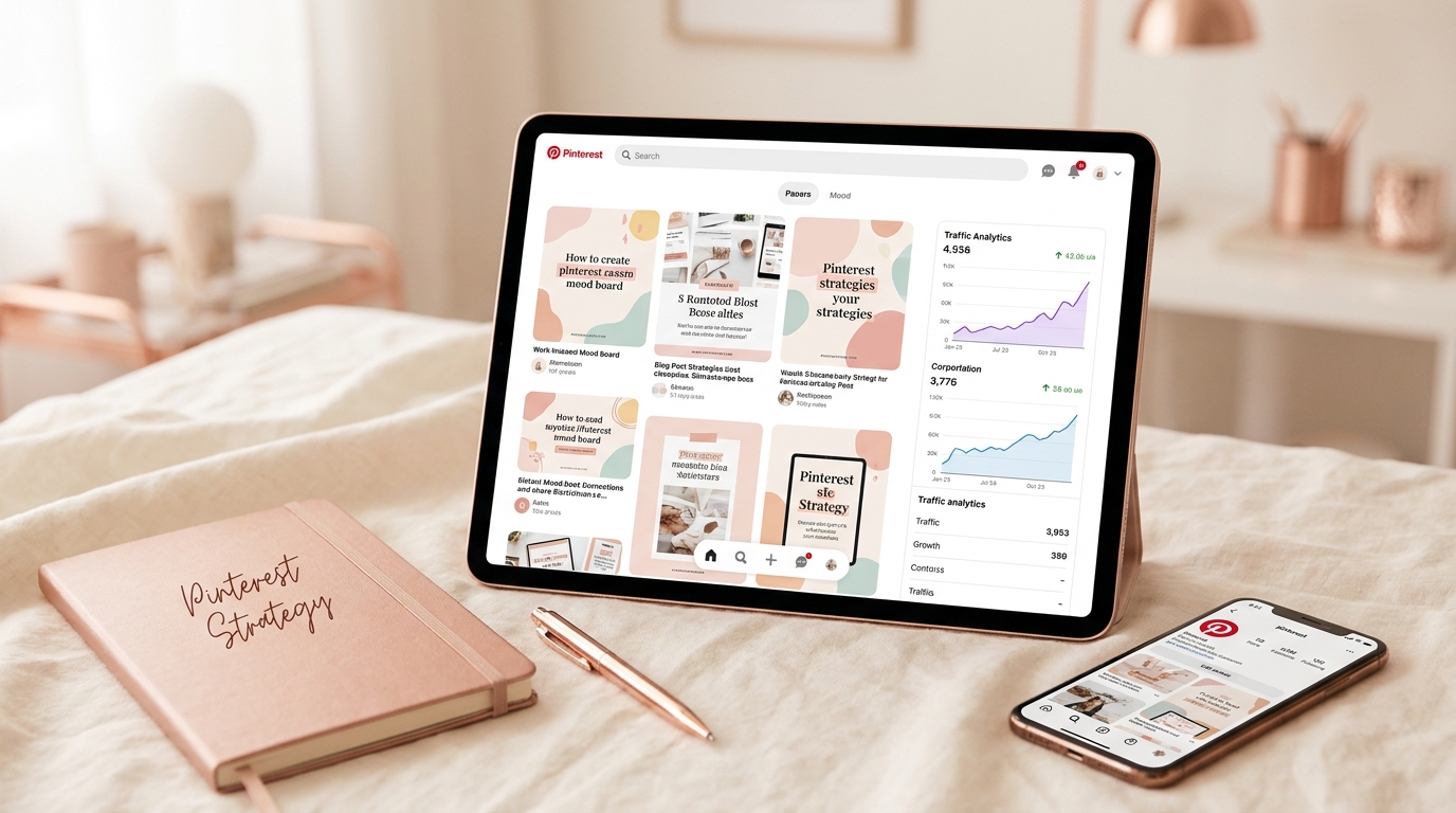 Pinterest Traffic Blog Funnel Masterclass