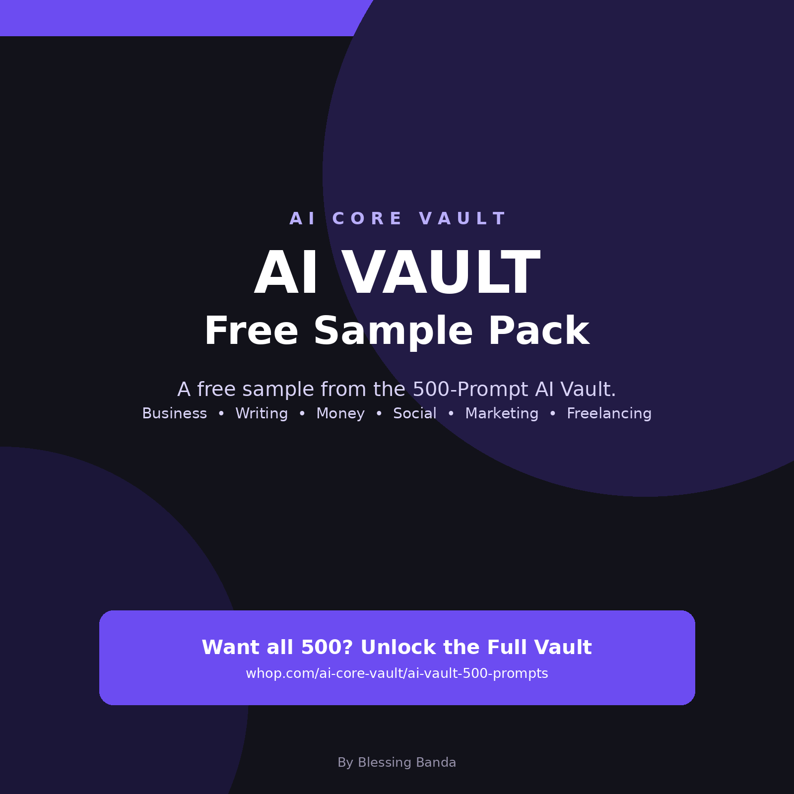 AI Vault: Free Sample Pack