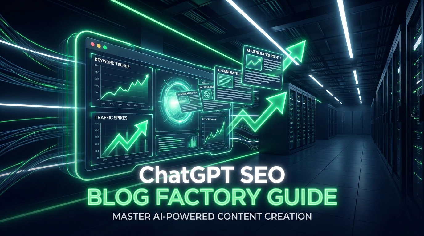 ChatGPT SEO Blog Factory Guide