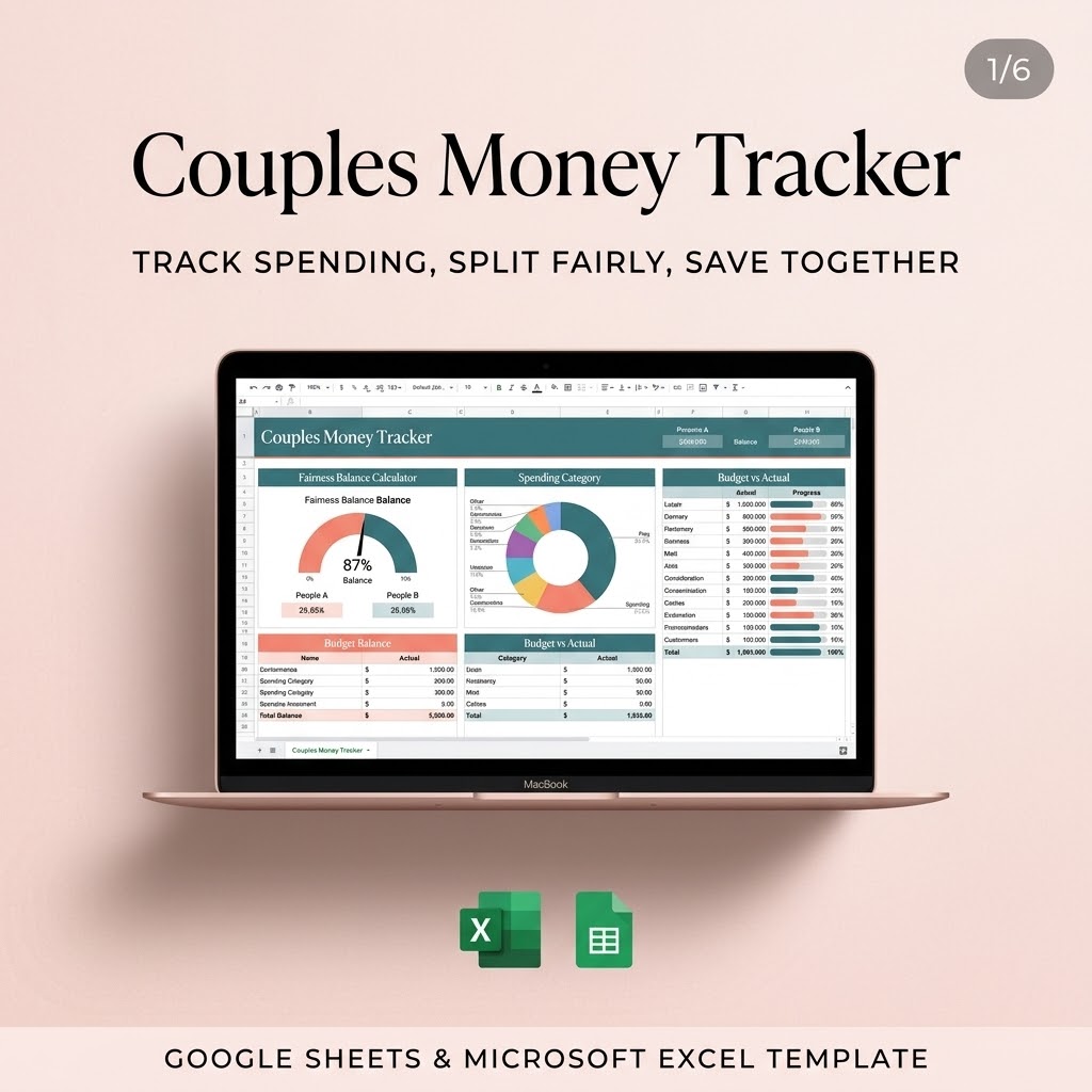 The Fair Split — Couples Expense & Budget Tracker