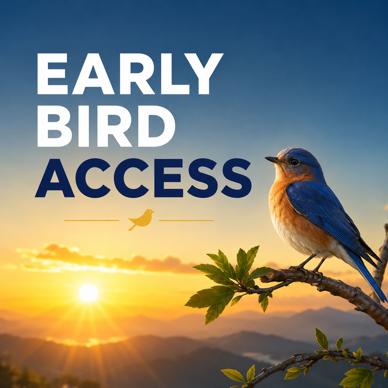 Early Bird Access