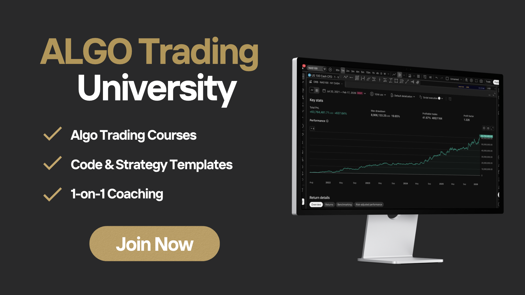 Algo Trading University