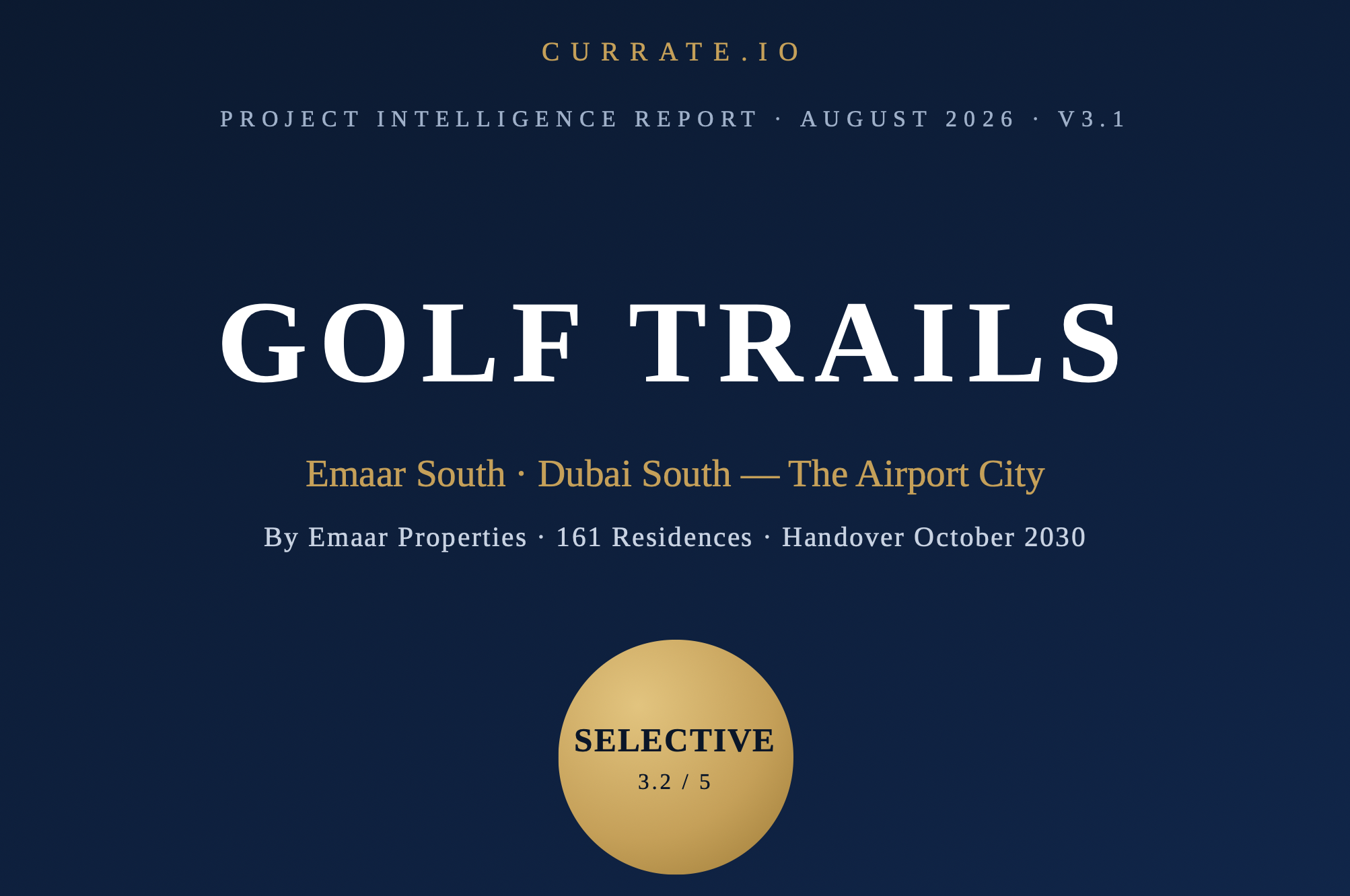 Golf Trails, Emaar South