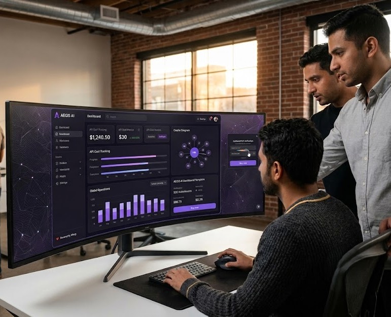 Aegis AI Dashboard Template