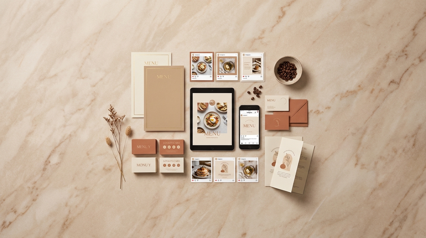 Premium Restaurant & Cafe Canva Templates