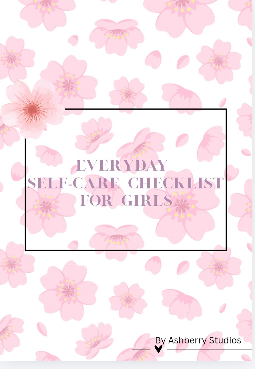 Everyday self care checklist (50 pgs)