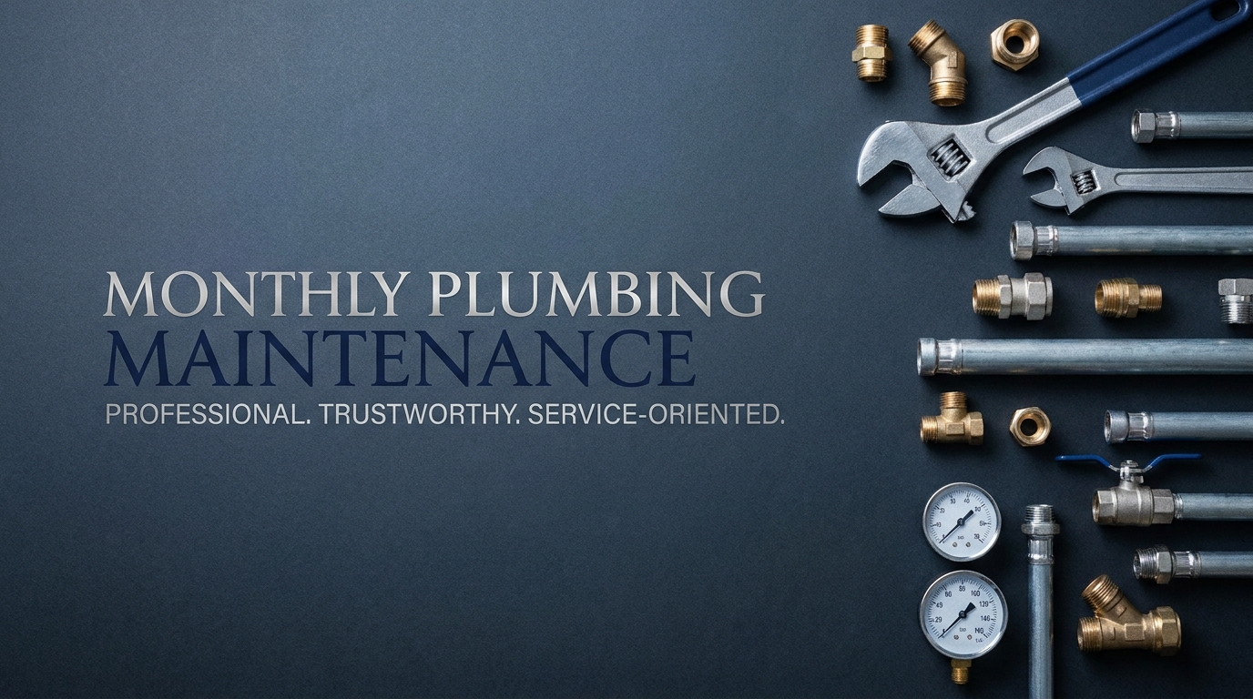 Monthly Plumbing Maintenance Plan