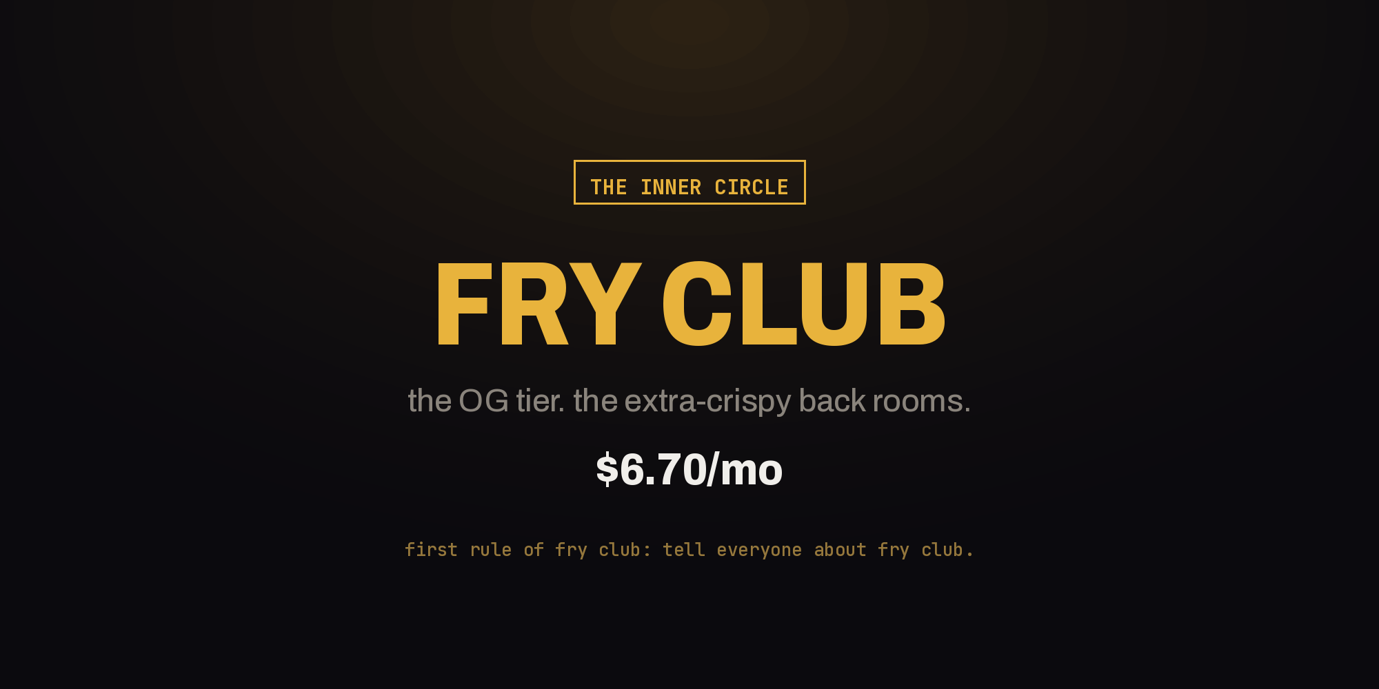 Fry Club
