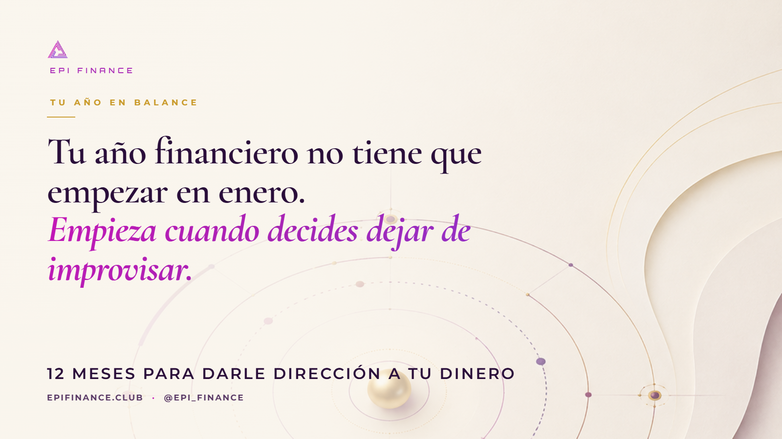 Tu Año en Balance