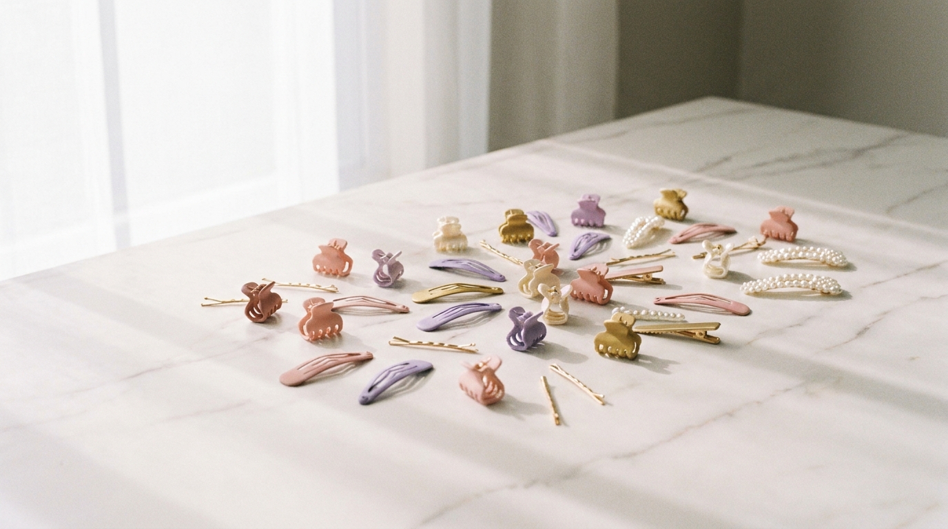 Mini Hair Clip Set