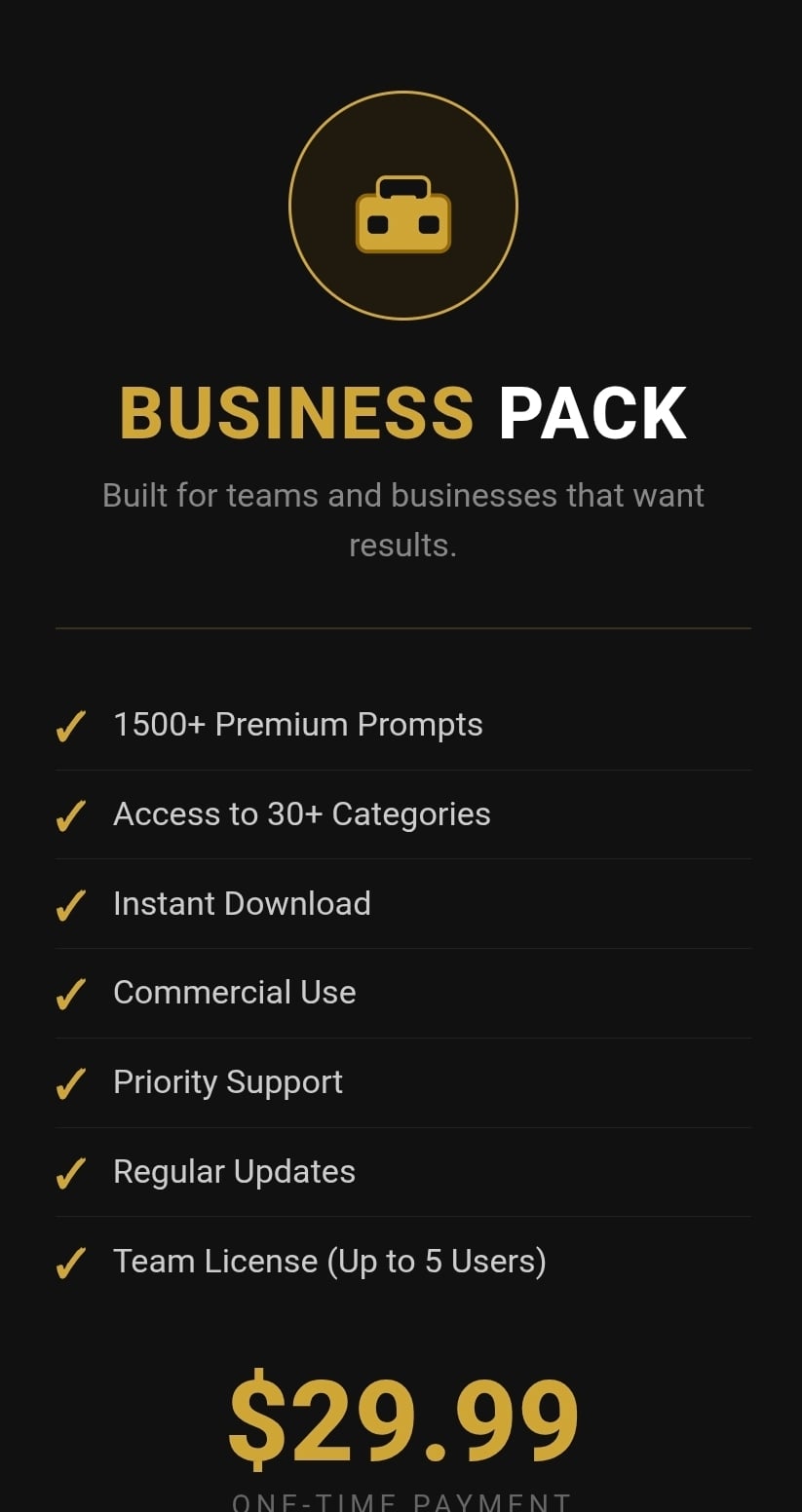 Business Pack