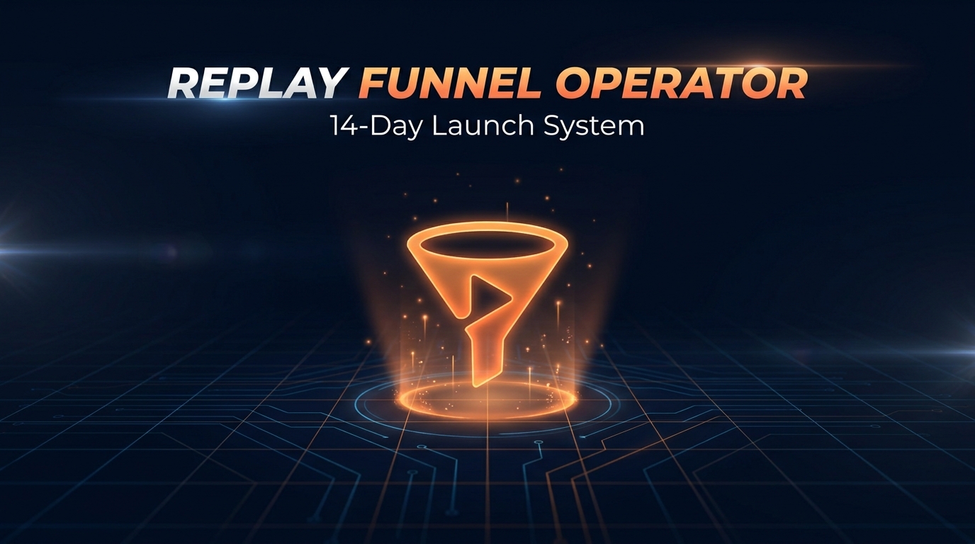 Replay Funnel Operator — 14-Day Launch System