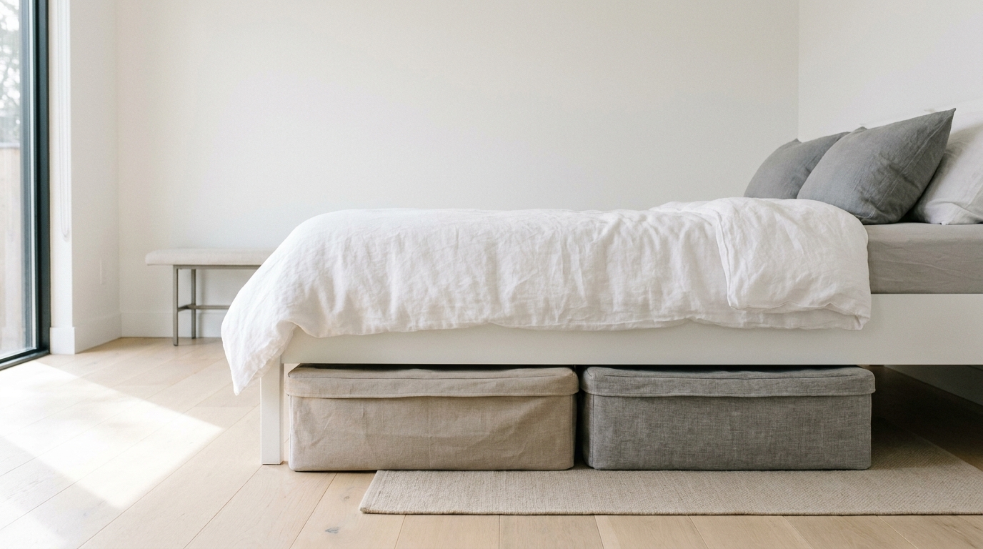 Under-Bed Storage Bins (Set of 2)